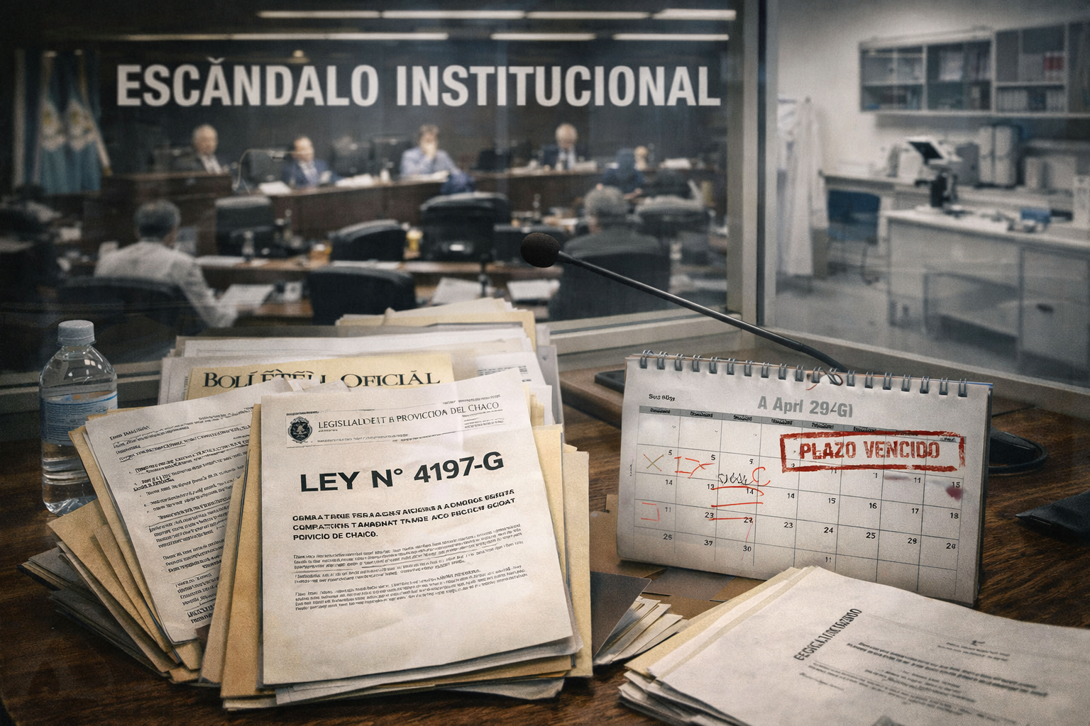 Ley 4197-G · Exámenes toxicológicos · Funcionarios Chaco